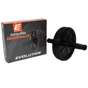 RUEDA ABDOMINAL NEGRA EVOLUTION
